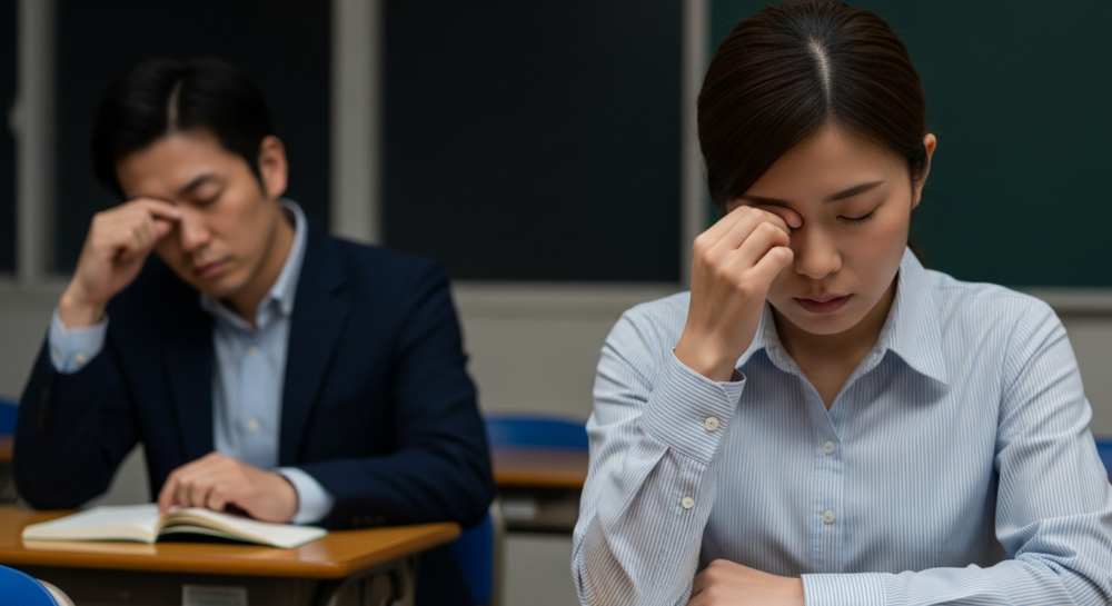 塾講師が「夜型生活」で体調を崩しやすい理由と共通の悩み