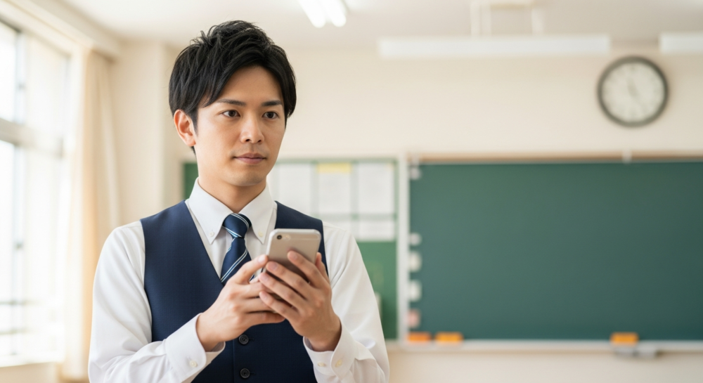 塾講師と連絡先を交換する前に知っておくべき3つの注意点