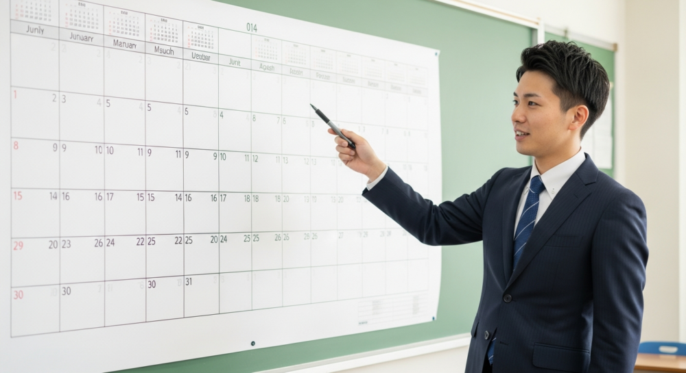 教育実習が行われる時期と年間スケジュールの流れ