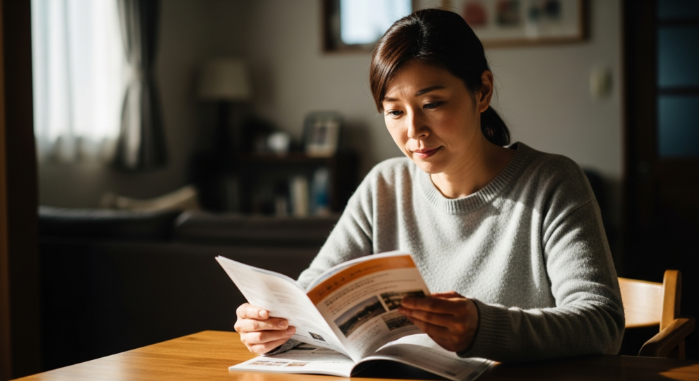 パンフレットの「ここ」を見る!失敗しないためのチェックポイント