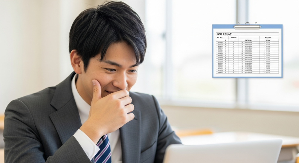 塾講師 バイト 合否の解説イメージ