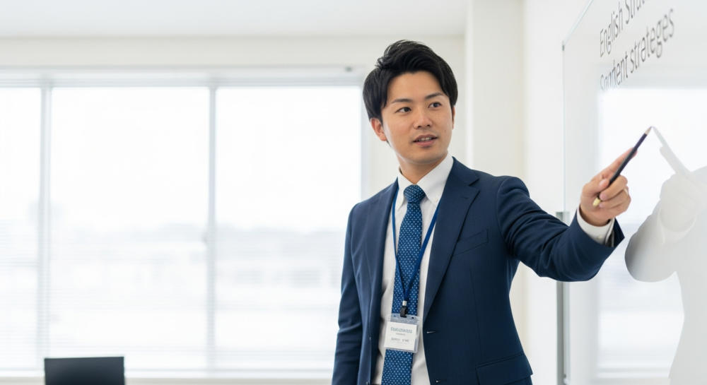 塾講師 英語 長文 教え方の解説イメージ