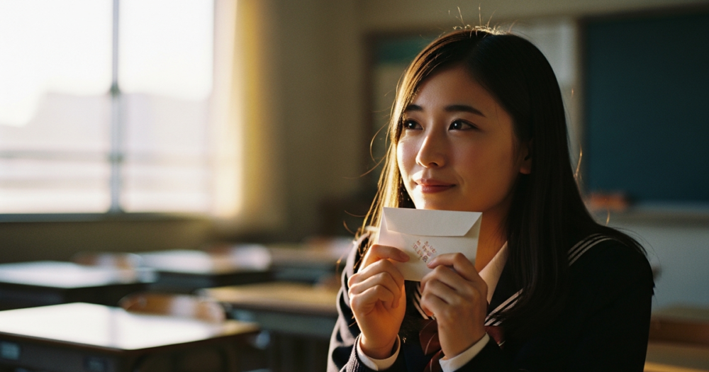 塾講師にラブレターを渡したいと願うほど、先生が特別な存在に思えてくる