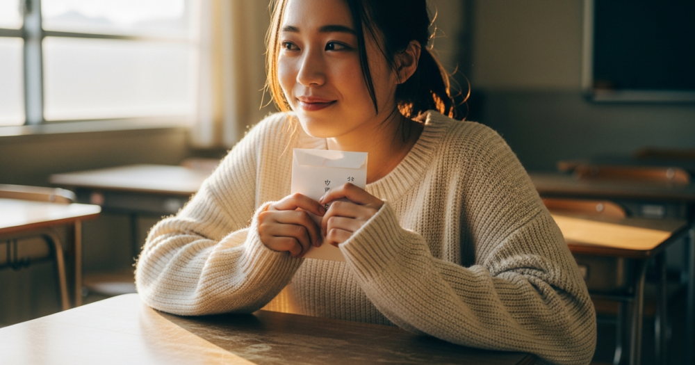 先生の本音を知ることで、今の関係を壊さずに想いを届ける道がわかる