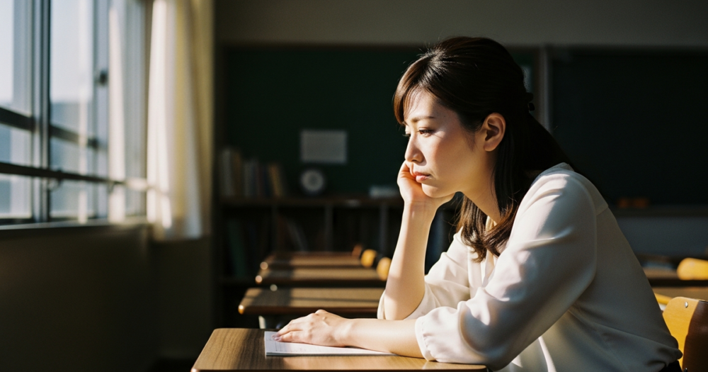 塾講師の経験を卒業後に活かすイメージが持てず、日々の授業に疲弊している