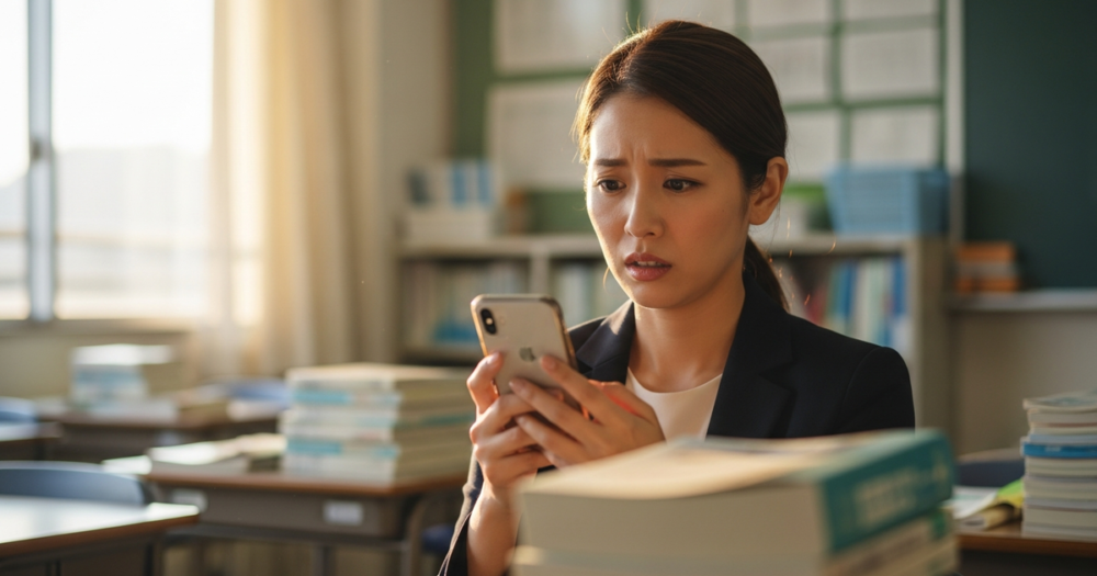 塾講師のLINE対応はどうすべきか悩むほどプライベートが浸食されている