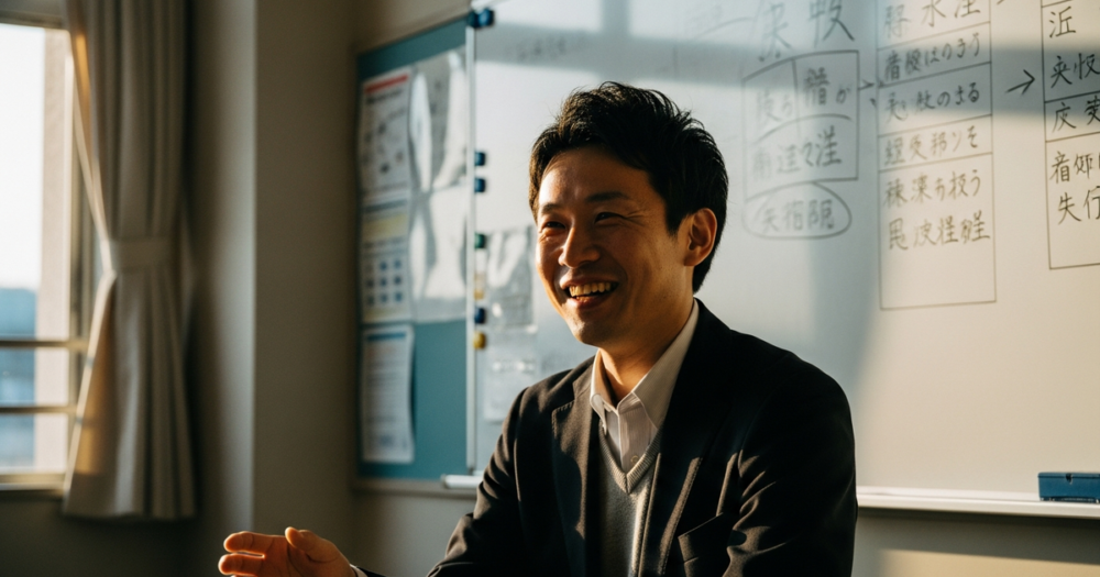 生徒にモテる塾講師の共通点として、非言語コミュニケーションの質が変化している