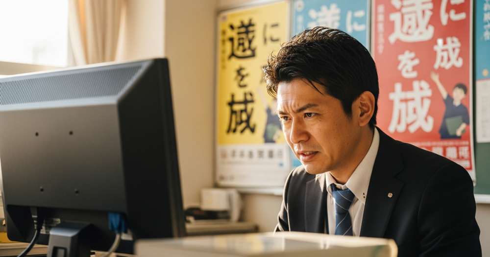 合格発表当日の塾講師は感情の激しい波に飲み込まれていく