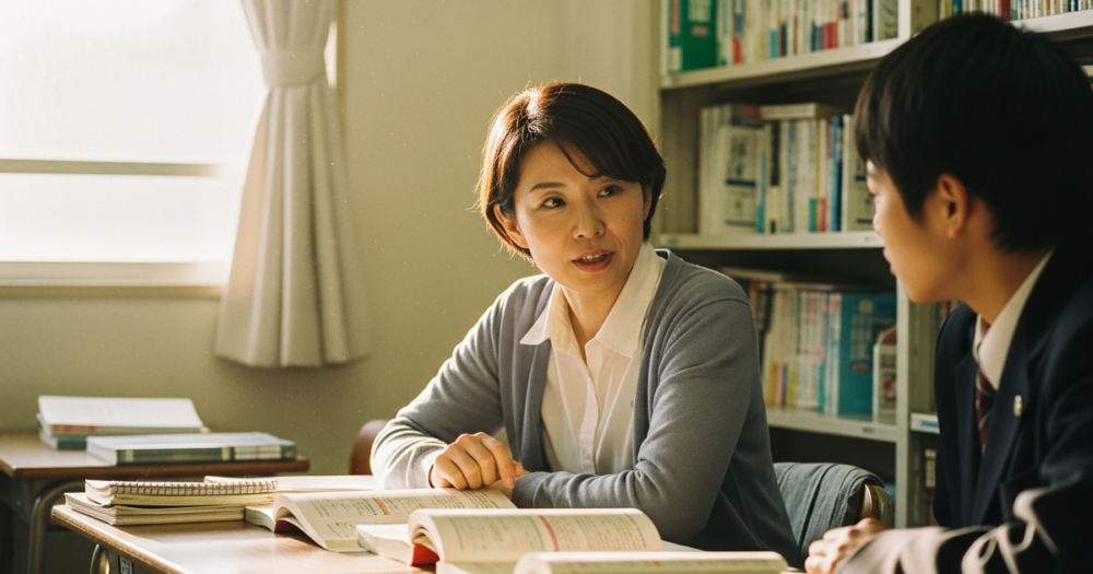嫌われないか不安な塾講師へ。生徒の心に響き、やる気を引き出す叱りの解説イメージ