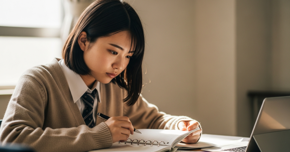 効率的な勉強法で成績を爆上げするの秘訣と具体的習慣の解説イメージ