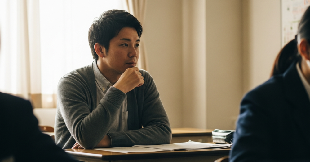 「塾講師はつぶしがきかない」と信じたまま、チャンスを逃し続けている