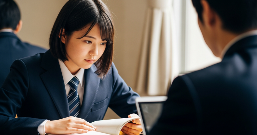 塾講師の面接で長所をアピールする前に、採用担当者が実際に見ているものを整理しておく