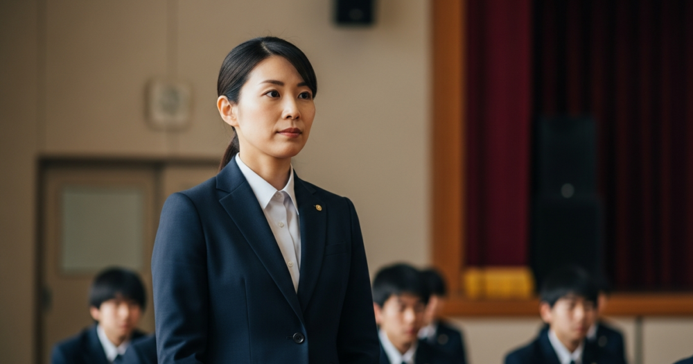 2026年最新入学式の教員の服装の解説イメージ